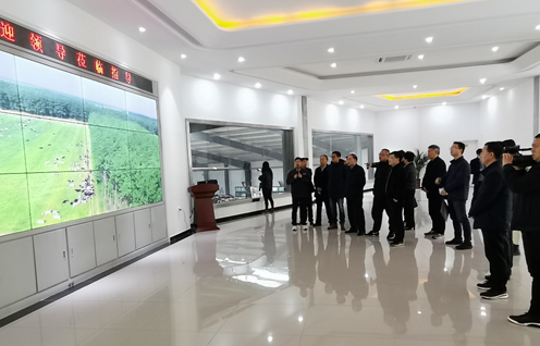 半岛（中国） | 农业农村部畜牧兽医局副局长魏宏阳一行莅临半岛（中国）平舆诚信瑞亚牧业公司参观调研