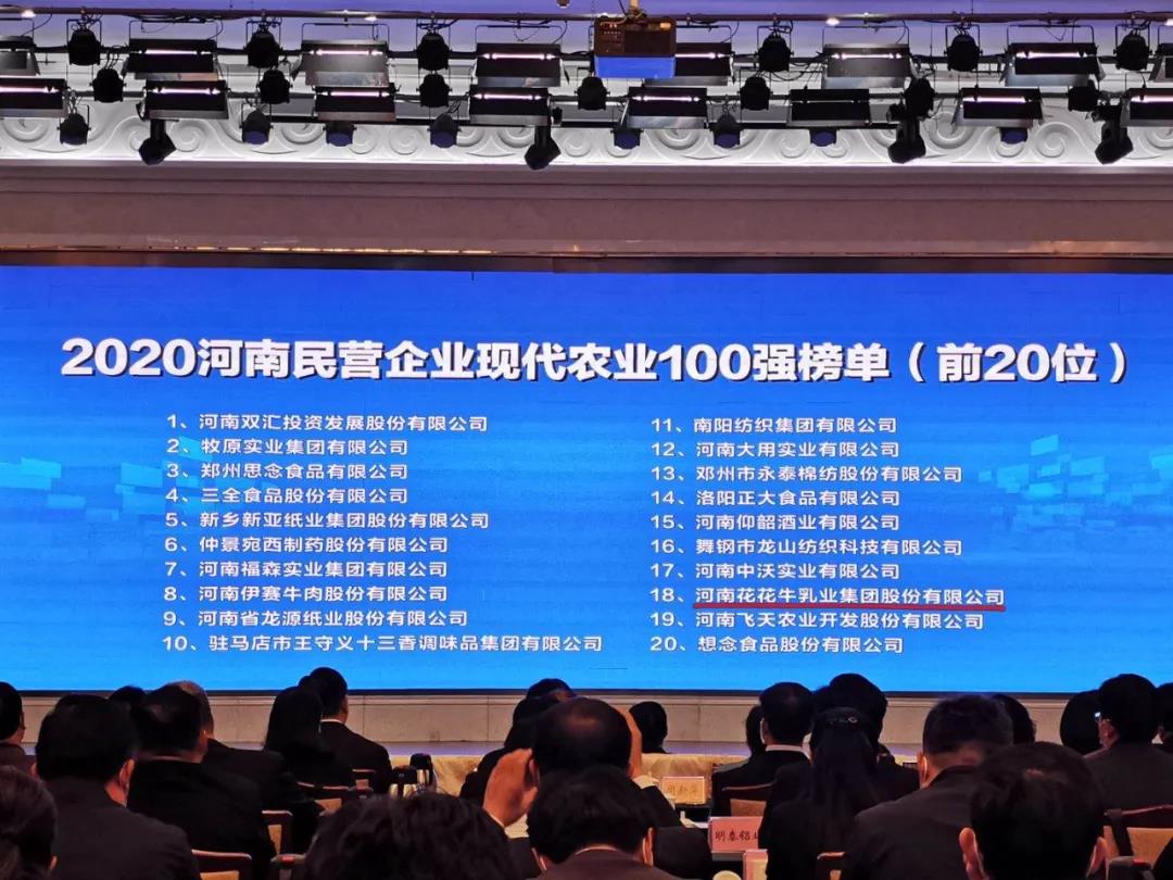 快讯 | 2020河南民营企业100强发布 半岛（中国）荣获“河南民营企业现代农业100强”、“河南民营企业社会责任100强”双荣誉