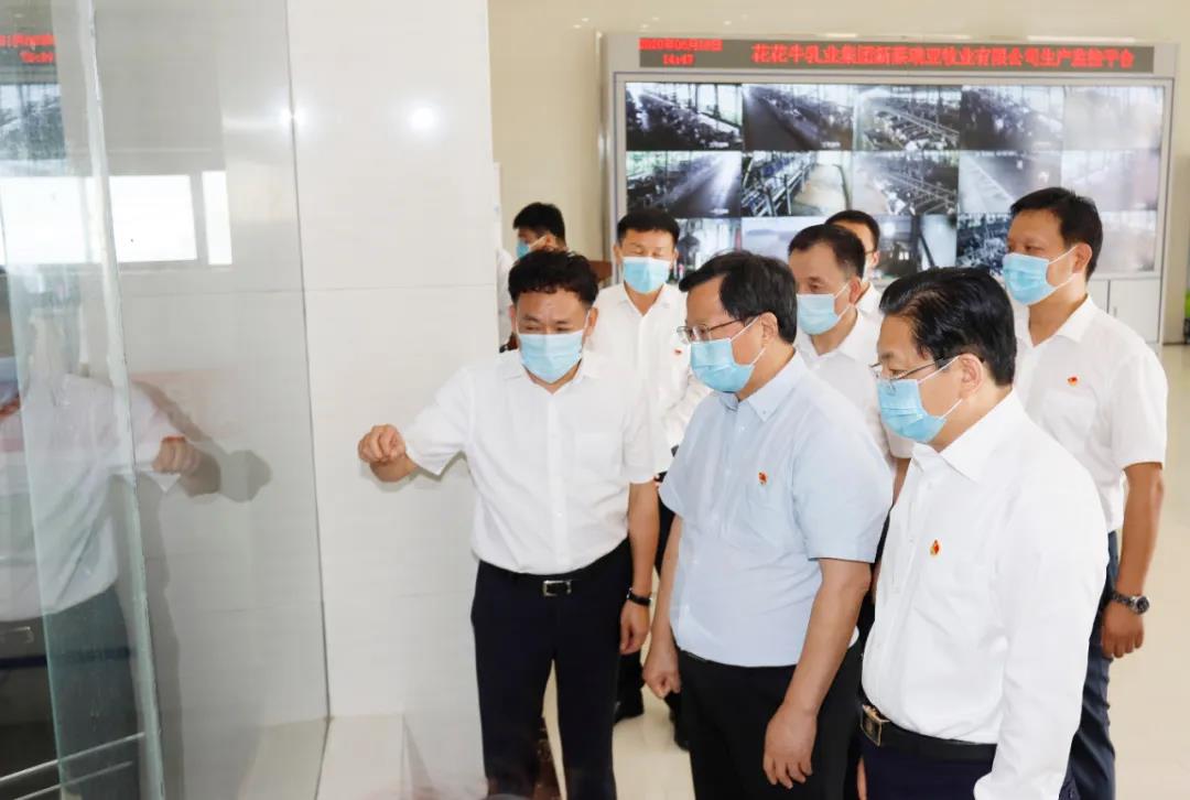 快讯 | 河南省委常委、省纪委书记、省监委主任任正晓莅临半岛（中国）乳业集团新蔡瑞亚牧场调研