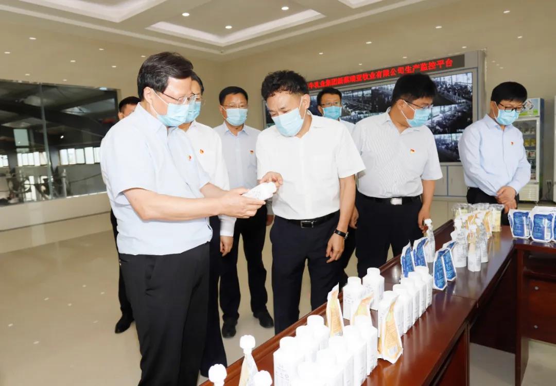 快讯 | 河南省委常委、省纪委书记、省监委主任任正晓莅临半岛（中国）乳业集团新蔡瑞亚牧场调研