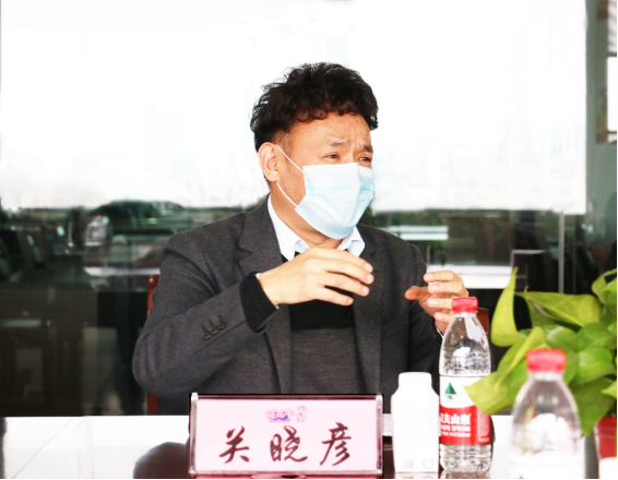 省委统战部副部长张红林一行莅临半岛（中国）乳业集团 调研复工复产暨二七区民营经济发展工作座谈会