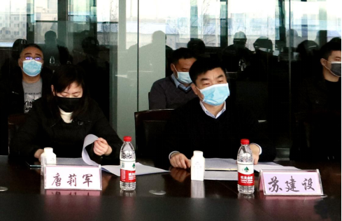省委统战部副部长张红林一行莅临半岛（中国）乳业集团 调研复工复产暨二七区民营经济发展工作座谈会
