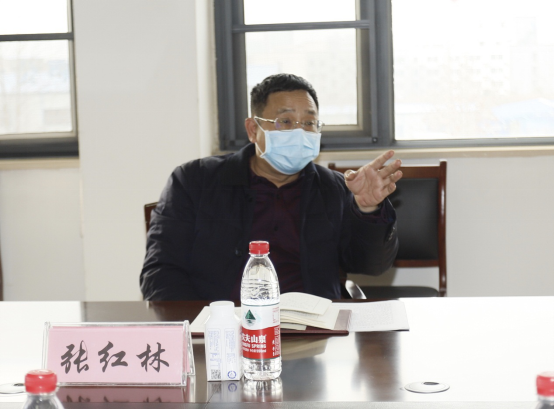 省委统战部副部长张红林一行莅临半岛（中国）乳业集团 调研复工复产暨二七区民营经济发展工作座谈会