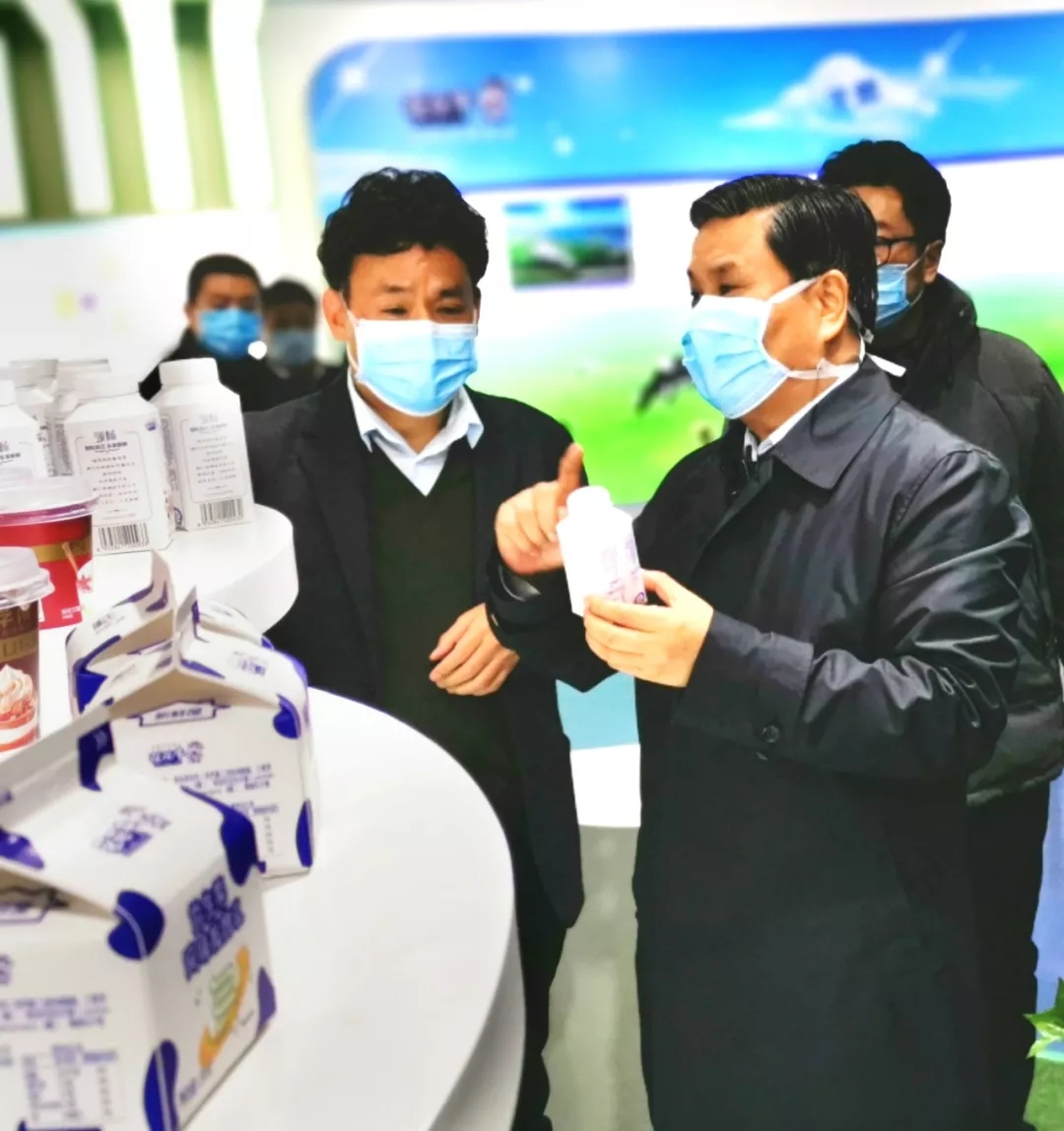 快讯丨河南省副省长武国定莅临半岛（中国）乳业集团调研重点保障企业复工复产情况