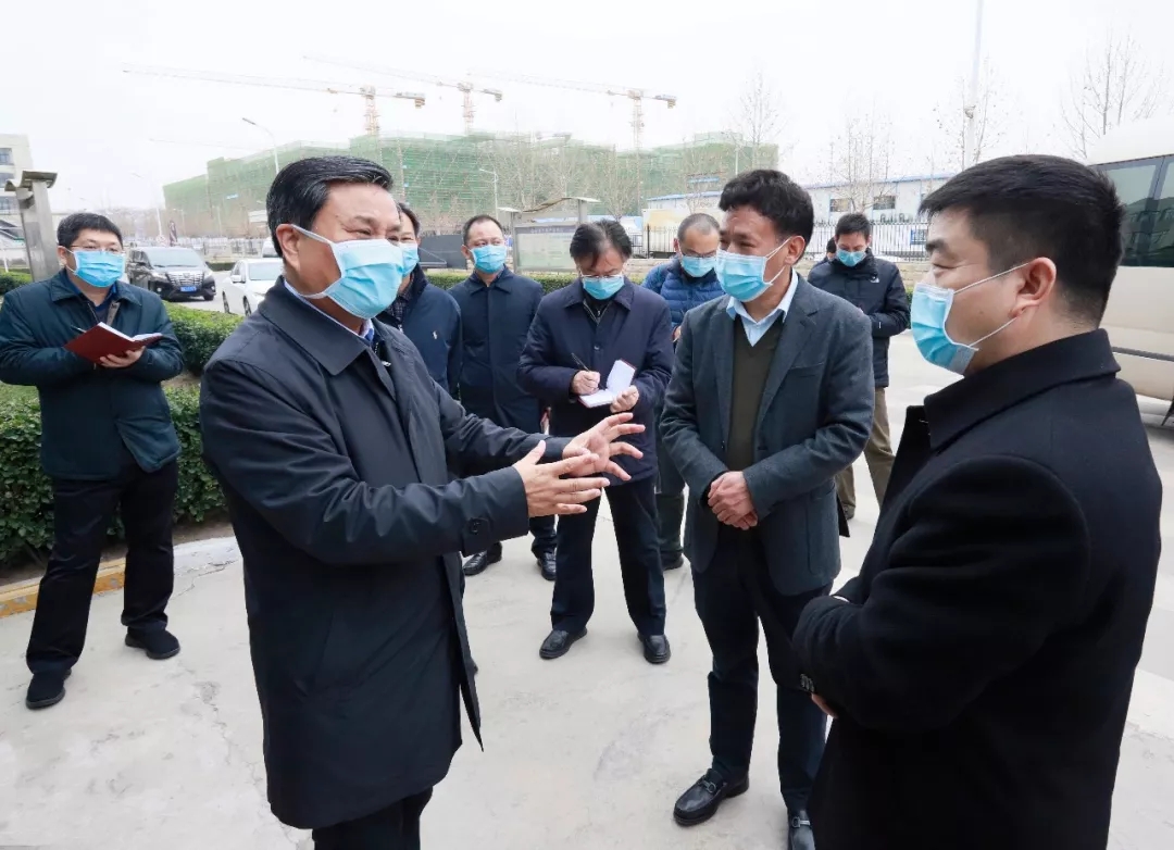 快讯丨河南省副省长武国定莅临半岛（中国）乳业集团调研重点保障企业复工复产情况