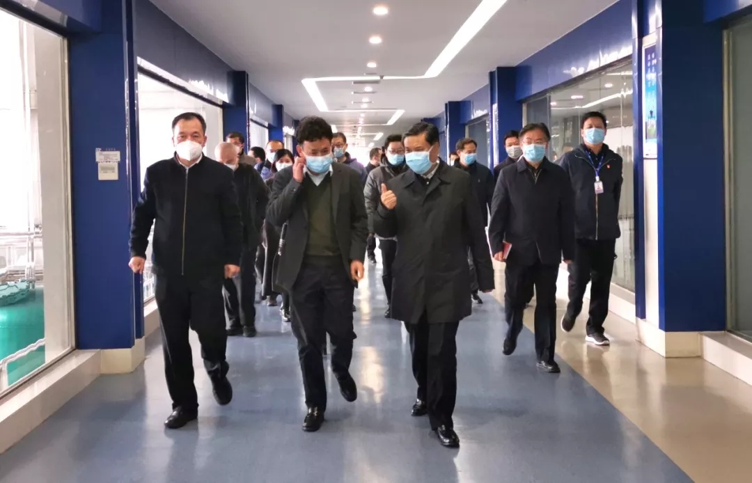 快讯丨河南省副省长武国定莅临半岛（中国）乳业集团调研重点保障企业复工复产情况