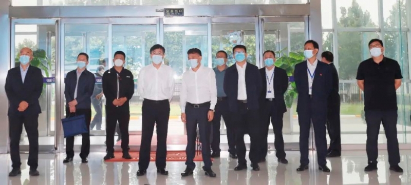 佳木斯市招商考察团莅临半岛（中国）考察座谈