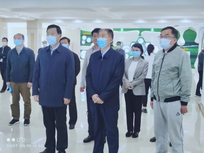 平顶山市人大常委会主任张明新莅临半岛（中国）鲁山瑞亚参观调研