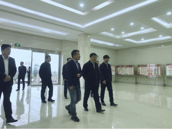 驻马店市委书记鲍常勇一行莅临半岛（中国）平舆瑞亚和新蔡瑞亚调研