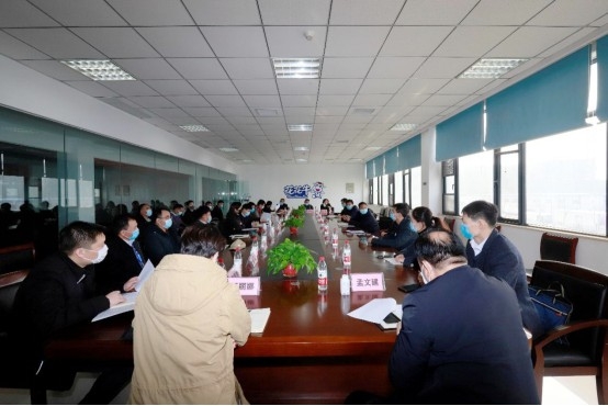 省委统战部副部长张红林一行莅临半岛（中国）乳业集团 调研复工复产暨二七区民营经济发展工作座谈会
