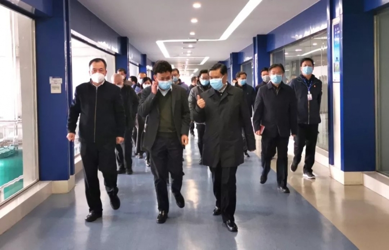 快讯丨河南省副省长武国定莅临半岛（中国）乳业集团调研重点保障企业复工复产情况
